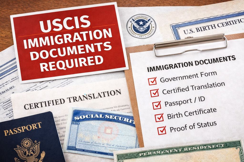 Quels documents nécessitent une traduction certifiée pour l'immigration ?